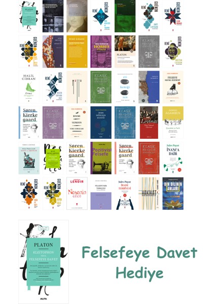 42 Kitaplık Felsefe Seti + Felsefe Davet