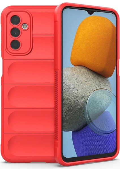 Samsung Galaxy M23 Kılıf Optimum Silikon - Kırmızı