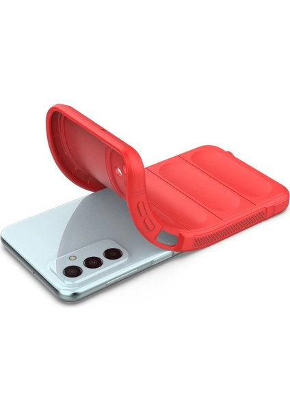Samsung Galaxy M23 Kılıf Optimum Silikon - Kırmızı fırsatları