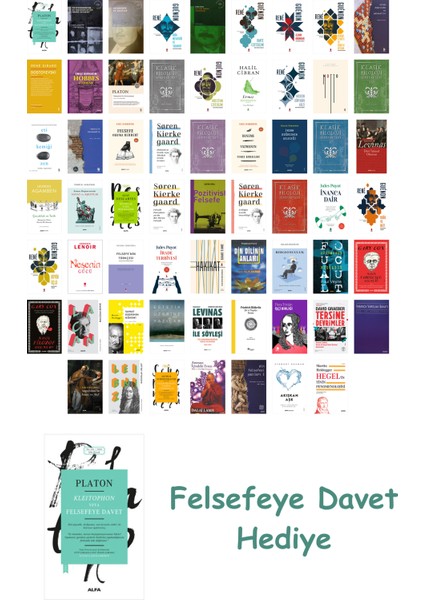 61 Kitaplık Felsefe Seti + Felsefe Davet