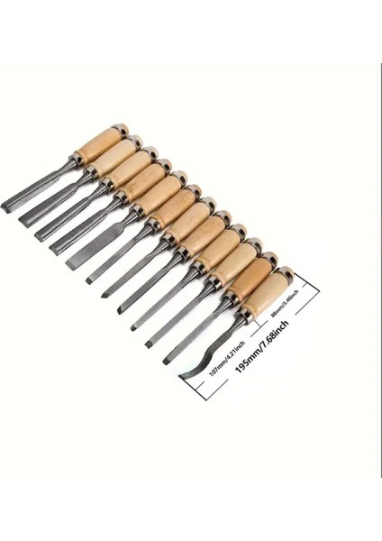 Ahşap Oyma Takımı 12 Parça modelleri