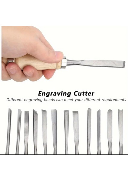 Ahşap Oyma Takımı 12 Parça fırsatları