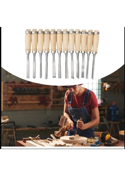 Ahşap Oyma Takımı 12 Parça indirimleri