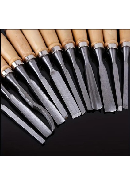 Ahşap Oyma Takımı 12 Parça