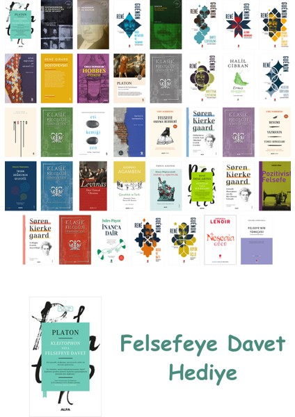 39 Kitaplık Felsefe Seti + Felsefe Davet