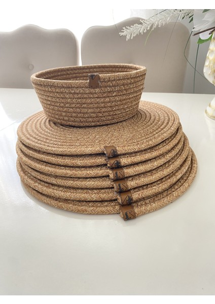 Amerikan Servis Gold Supla 7 Parça Ekmek Sepeti Ms Home Series