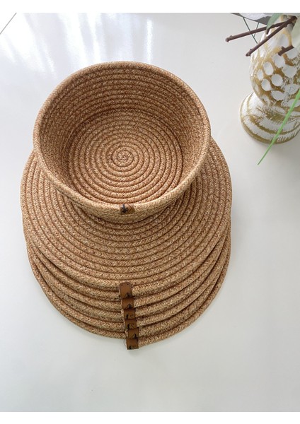 Amerikan Servis Gold Supla 7 Parça Ekmek Sepeti Ms Home Series fiyatları