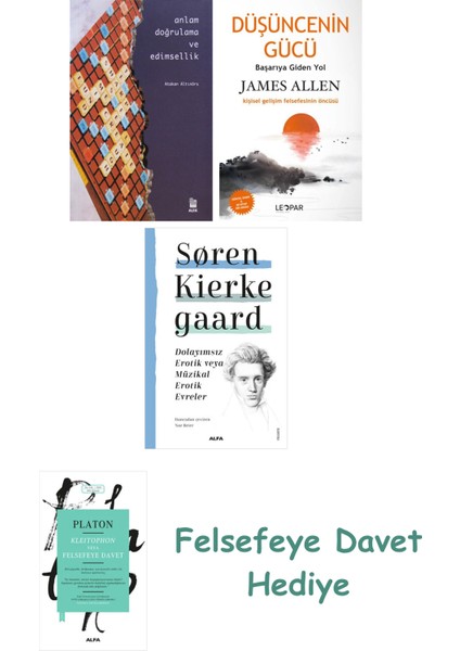 Anlam Doğrulama ve Edimsellik + Düşüncenin Gücü + Dolayımsız Erotik Veya Müzikal Erotik Evreler