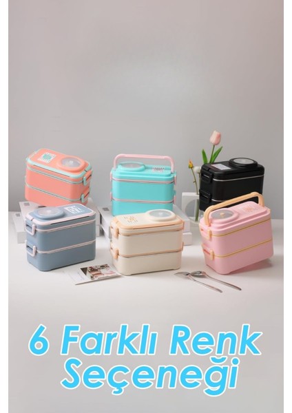 Içi Çelik Saklama Kabı 1200 ml VGN8023 Gri