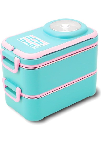 Içi Çelik Saklama Kabı 1200 ml VGN8023 Yeşil fiyatları