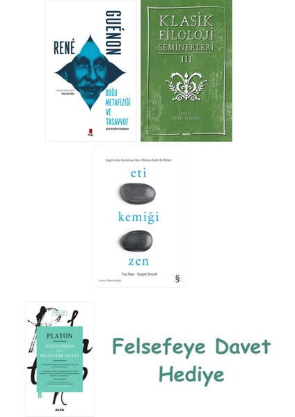 Doğu Metafiziği ve Tasavvuf + Dante Ezoterizmi + Düşüncenin Gücü