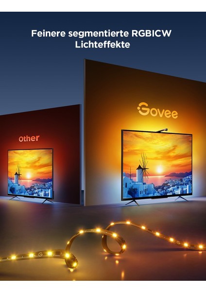 Prismedge V3 Ultra – Akıllı Kamera Renk Algılayıcılı Tv Ambiyans Şeridi | 55–65” Uyumlu | 4-In-1 Rgbıcw LED Teknolojisi fırsatları