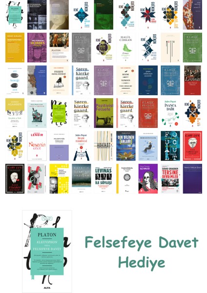 54 Kitaplık Felsefe Seti + Felsefe Davet