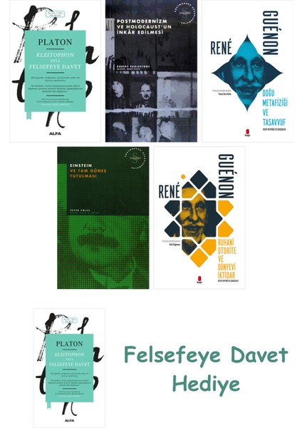 Kleitophon Veya Felsefeye Davet + Postmodernizm ve Holocaust'un Inkâr Edilmesi + Heidegger ve Naz...