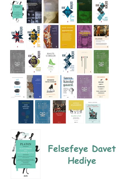 29 Kitaplık Felsefe Seti + Felsefe Davet