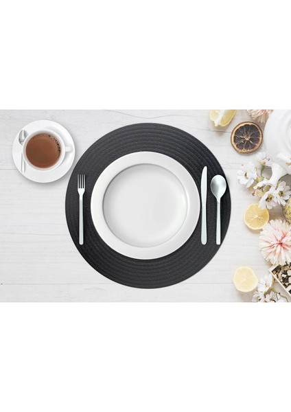 2 Adet Siyah Jüt Supla / Amerikan Servis Lux Sunum Tabak Altlığı indirimleri