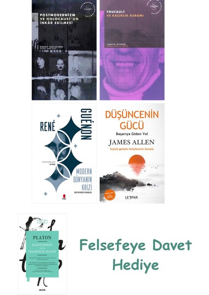 Postmodernizm ve Holocaust'un Inkâr Edilmesi + Foucault ve Kaçıklık Kuramı + Modern Dünyanın Kriz...