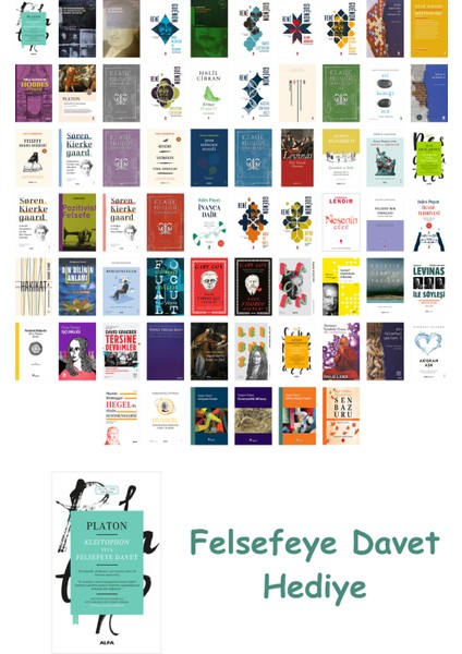66 Kitaplık Felsefe Seti + Felsefe Davet