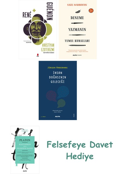 Hıristiyan Ezoterizmi + Deneme Yazmanın Temel Kuralları + Insan Doğasının Geleceği