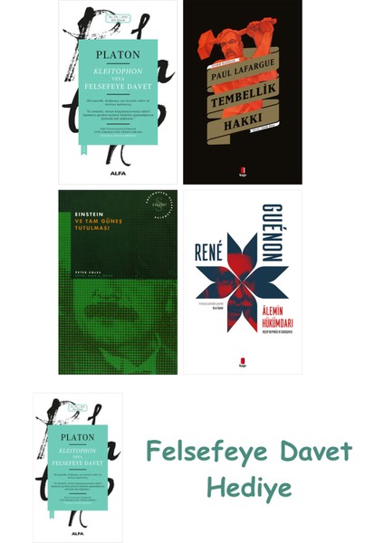 Tembellik Hakkı + Foucault ve Kaçıklık Kuramı + Anlam Doğrulama ve Edimsellik + Sokrates'in Savun...