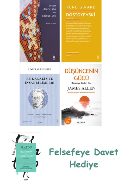 Kleitophon Veya Felsefeye Davet + Alemin Hükümdarı + Ermiş + Eti Kemiği Zen