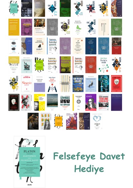 60 Kitaplık Felsefe Seti + Felsefe Davet