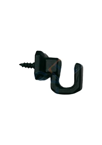 Vidalı Kanca, Askı Küçük - 15x18mm, Siyah - 100 Adet fiyatları