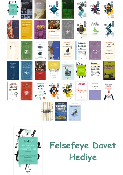 43 Kitaplık Felsefe Seti + Felsefe Davet