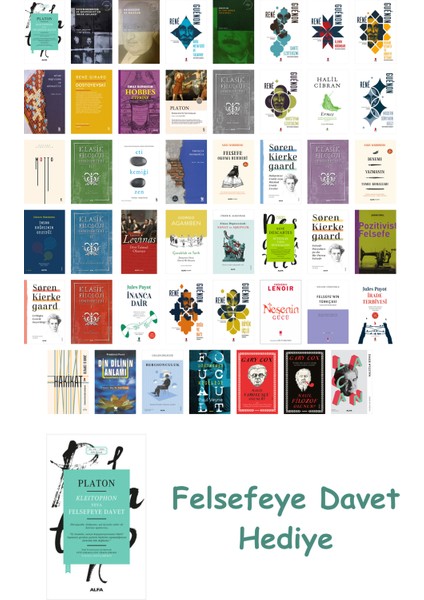 47 Kitaplık Felsefe Seti + Felsefe Davet