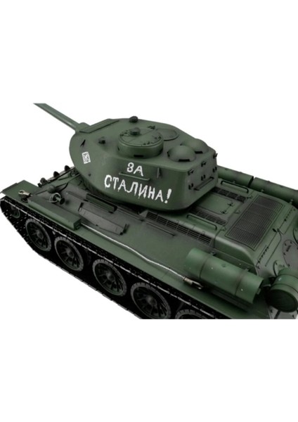 Heng Long 1/16 Russia T-34/85 Rc Tank (7.0 V) Ses/ışık/duman modelleri