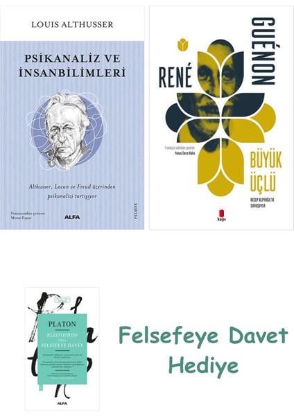 Psikanaliz ve Insanbilimleri + Büyük Üçlü