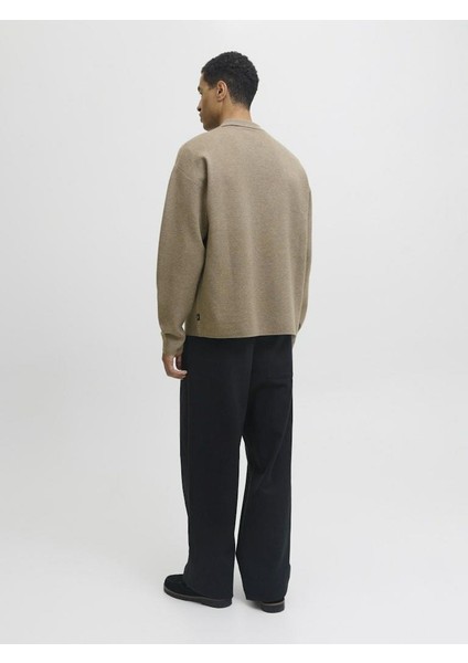 Jack Jones Blabradfort Relax Fit Polo Yaka Erkek Kazak 12285374 indirimleri