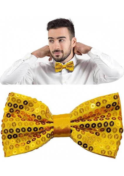 - Altın Payetli Pullu Papyon modelleri