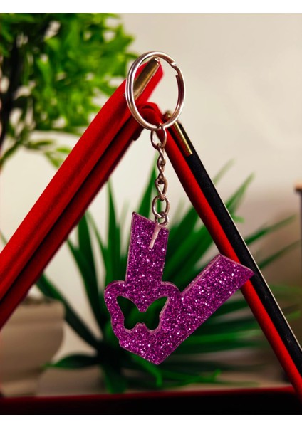 Harfli Anahtarlık Epoksi Kişiye Özel Yapım El Yapımı Harf Anahtarlık Bütün Harfler Mağzamızda Mevcuttur fiyatları