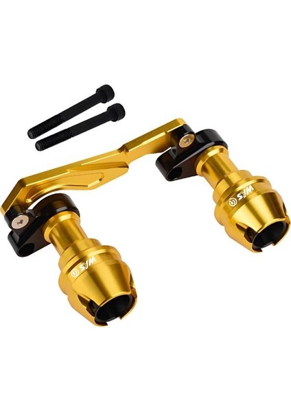 Motosiklet Universal Çiftli Egzoz Koruma Takozu