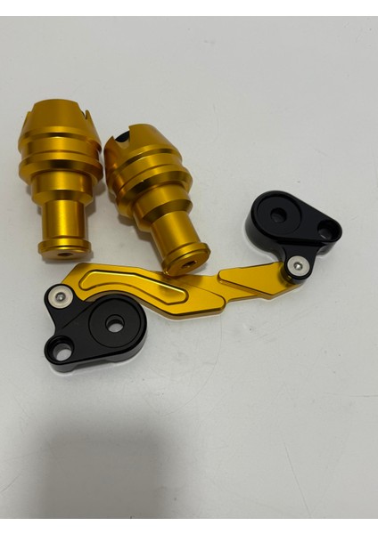 Motosiklet Universal Çiftli Egzoz Koruma Takozu modelleri