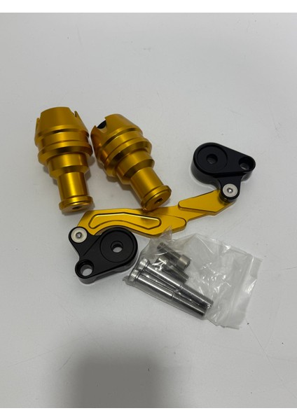 Motosiklet Universal Çiftli Egzoz Koruma Takozu fırsatları