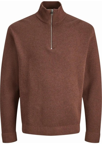 Jack Jones Blamılano Fermuarlı Yakarelax Fit Erkek Kazak 12259664