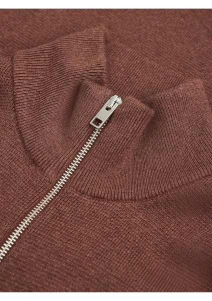 Jack Jones Blamılano Fermuarlı Yakarelax Fit Erkek Kazak 12259664 modelleri