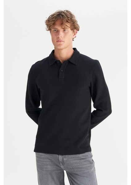 Erkek Polo Yaka Sweatshirt W2520381001