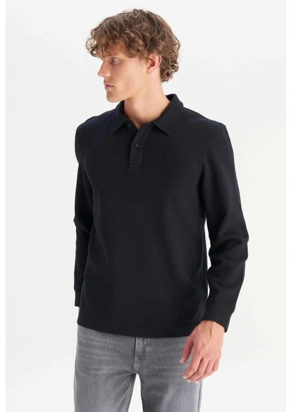 Erkek Polo Yaka Sweatshirt W2520381001 fırsatları