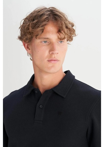 Erkek Polo Yaka Sweatshirt W2520381001 indirimleri