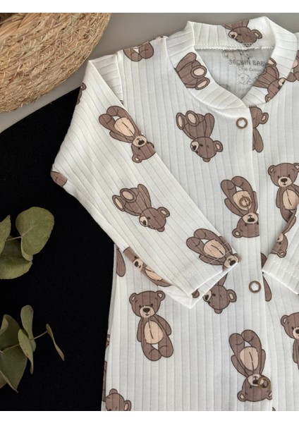 Patikli Kahverengi Ayıcıklı Tulum fiyatları