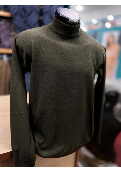 Erkek Triko Balıkçı Yaka Yün Kazak modelleri