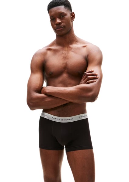 Erkek 3’lü Metalik Bel Bantlı Trunk Boxer UM0UM03411 fiyatları