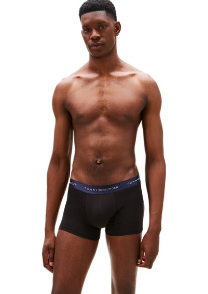 Erkek 3’lü Metalik Bel Bantlı Trunk Boxer UM0UM03411 fırsatları