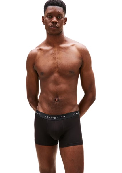 Erkek 3’lü Metalik Bel Bantlı Trunk Boxer UM0UM03411 indirimleri