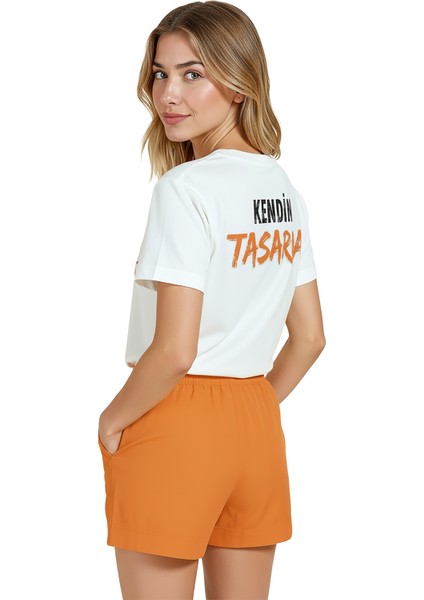 Kişiye Özel Baskı (Kendin Tasarla) Baskılı %100 Pamuk Rahat Kesim T-Shirt fiyatları