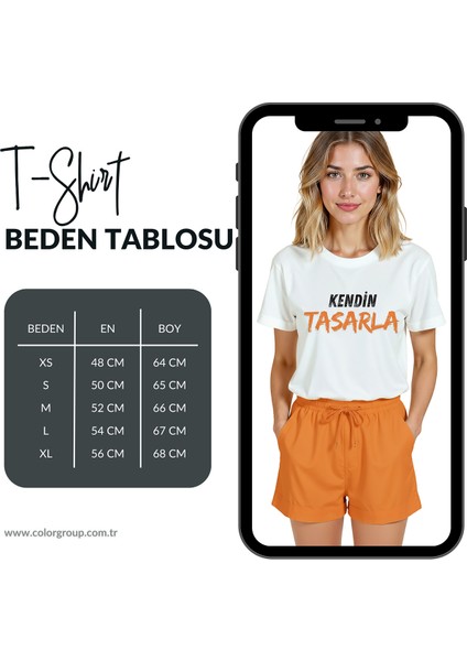 Kişiye Özel Baskı (Kendin Tasarla) Baskılı %100 Pamuk Rahat Kesim T-Shirt modelleri