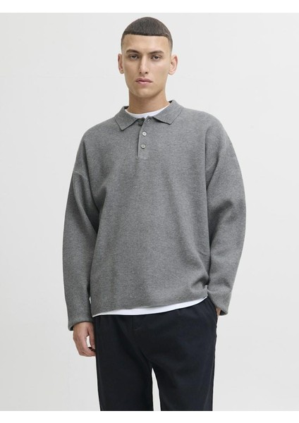 Jack Jones Blabradfort Relax Fit Polo Yaka Erkek Kazak 12285374 fiyatları